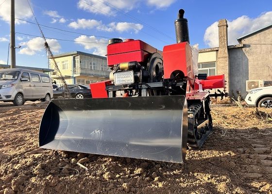 Çiftlik yetiştiricisi Döner Tiller Tarım Çamurcu Mini Traktör 25 HP