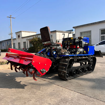 2024 Yeni Kauçuk Track Crawler Tractor Çiftlik Crawler Mini Tractor 4x4 Tarım Mini Crawler Tractor Satılık