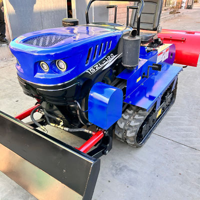 2024 Yeni Kauçuk Track Crawler Tractor Çiftlik Crawler Mini Tractor 4x4 Tarım Mini Crawler Tractor Satılık