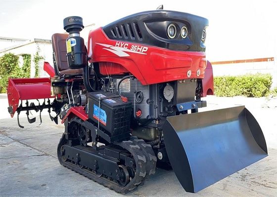 Kompakt AG sürünen traktörler, tarımsal küçük pistli traktörler