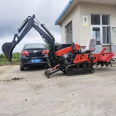 Küçük At Gücü Dizel Motoruyla Mini Çiftlik Traktörü Sürücü