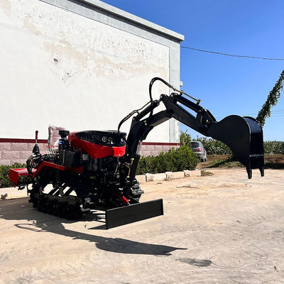 Fabrika Toptan Satış Küçük Traktör Bulldozer Çiftlik Dizel Motoru 35hp Mini Crawler Traktör