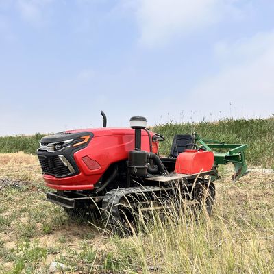 Mini 50HP sürünen traktör ön yükleyici / backhoe ile tarım ekipmanları