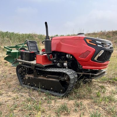Mini 50HP sürünen traktör ön yükleyici / backhoe ile tarım ekipmanları