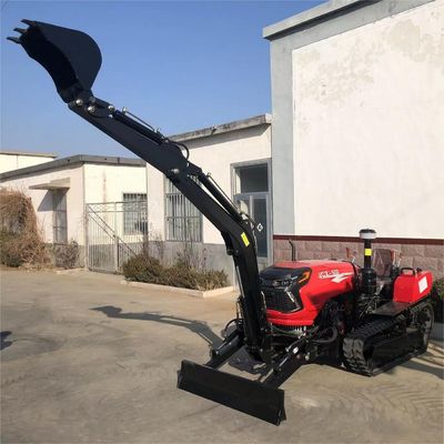 Mini Uygulamalı Çöpçatan 50 HP Döner Mini Sürünen Traktör Tarımsal Ekipman