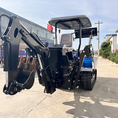 Mini Uygulamalı Çöpçatan 50 HP Döner Mini Sürünen Traktör Tarımsal Ekipman