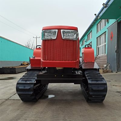 Tam otomatik Mini Crawler Traktör 80HP Rotary Mini Kultivator