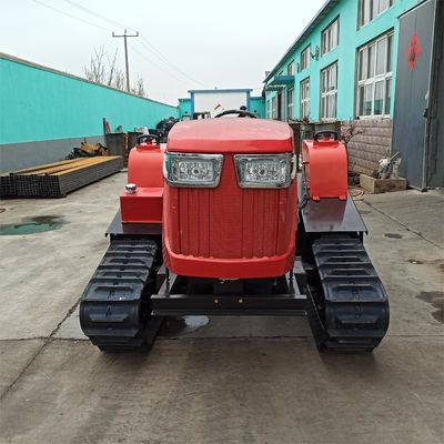 Tam otomatik Mini Crawler Traktör 80HP Rotary Mini Kultivator