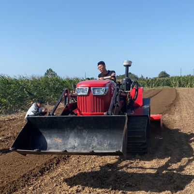 25 HP -120 HP Çiftlik Sürücüsü Traktör Yükleyici ile İnşaat Ekipmanı