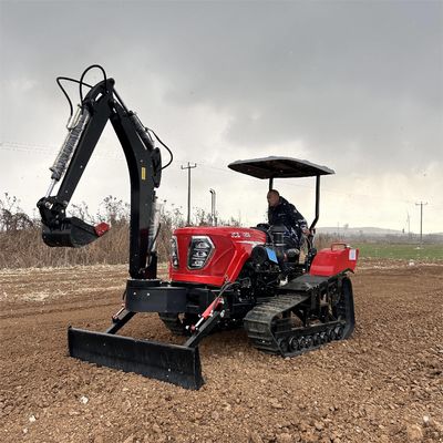 Tarım Makineleri Kabin veya Çatı Çatlaklı Tarımsal Traktör 80HP