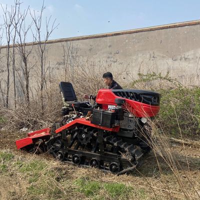 Çok amaçlı 25HP Paddy Field Crawler Traktörü / Tarım Küçük Traktörler