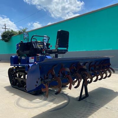 Mikro 35HP Kompakt Traktör Döner Bahçe Çiftçisi Ekskavator Kovasıyla Traktör
