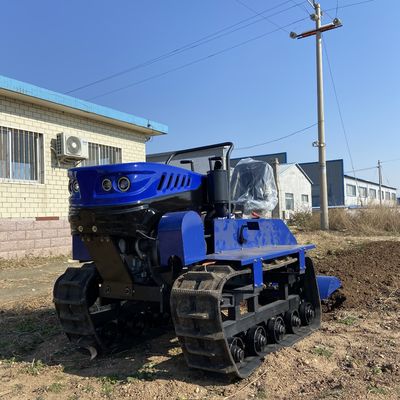 Mikro 35HP Kompakt Traktör Döner Bahçe Çiftçisi Ekskavator Kovasıyla Traktör
