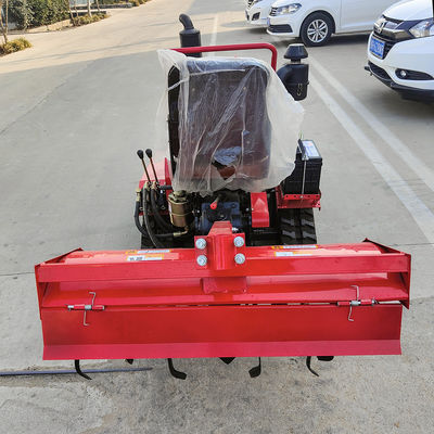 Kompakt tarımsal traktör yedek parçaları yetiştiricisi Tiller yükleyici kazıcı