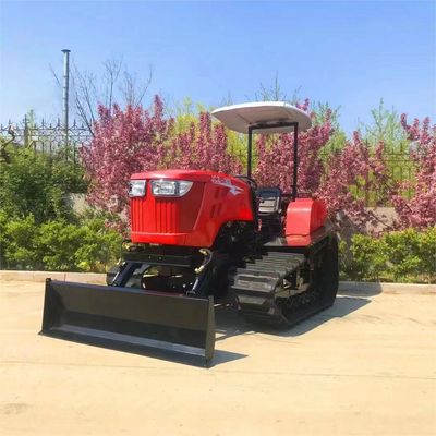 120 HP Çiftlik Çöpçatan Traktörü Rotary Tiller ile Kauçuk Çöpçatan Traktörü