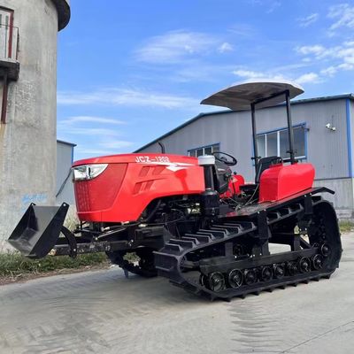 Mini 120 At Gücü Traktörü Büyük Envanter Lastik Çapraklı Sürünen Traktör Satılık