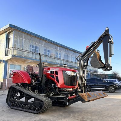 Tarım Küçük raylı traktörler Çok fonksiyonel çiftlik sürünen traktör