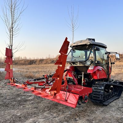 Çok amaçlı 120HP sürünen traktör yetiştirici lastik pist sürünen traktör Satılık