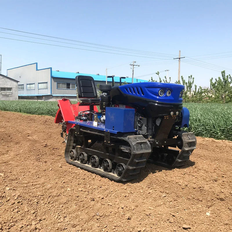 2wd Paddy Rubber Track Çiftlik Traktörleri 25hp 35 Hp 50 Hp 60 Hp