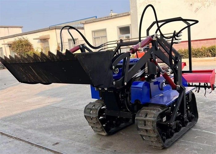Mini Crawler Bahçe Traktörü 25hp 35hp Kauçuk Çizgi Bahçe Traktörü CE Sertifikalı